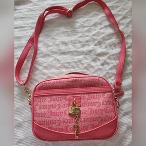 Juicy Couture Vibrant Pink Crossbody Bag